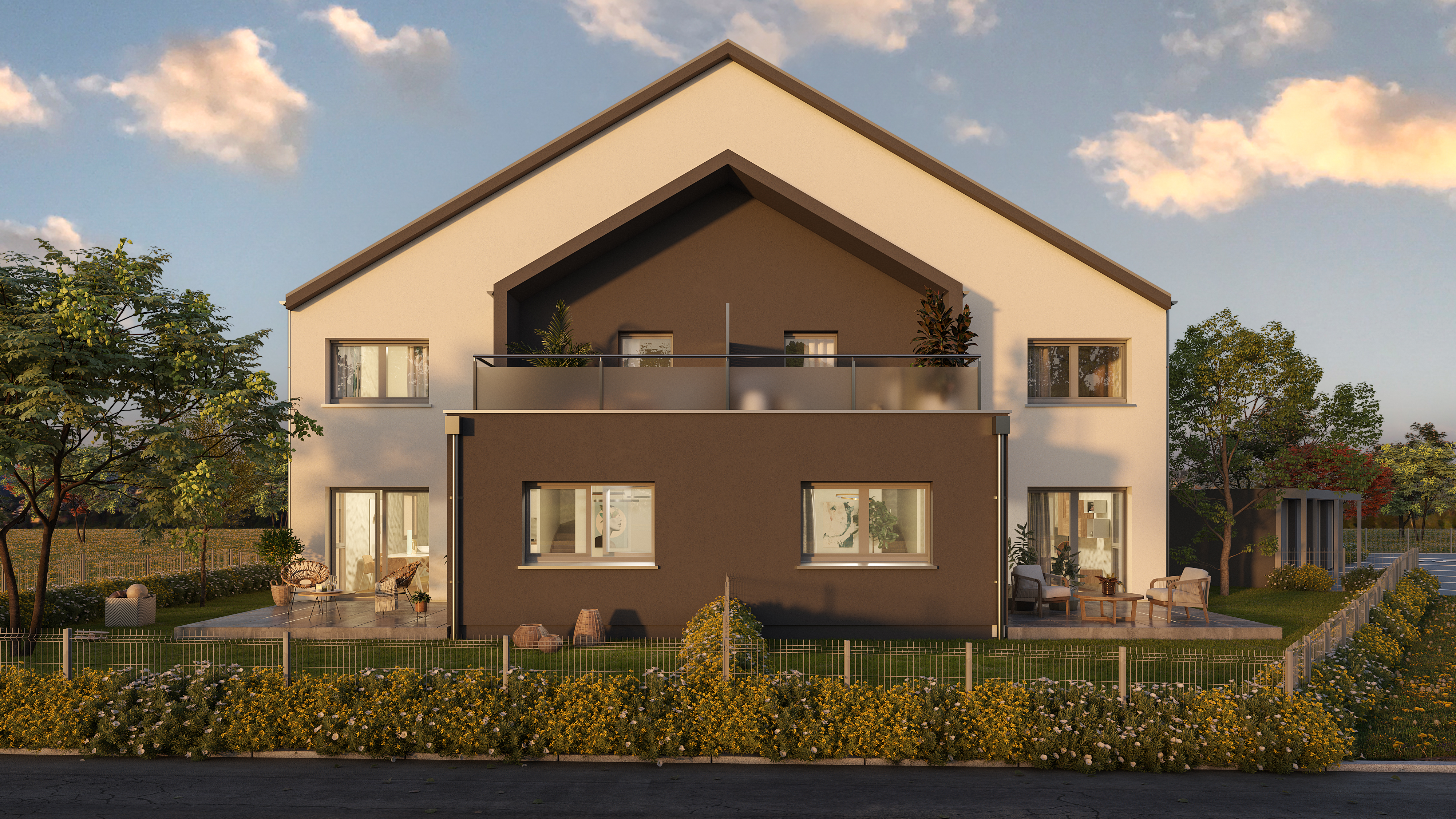 Programme immobilier neuf LE CARRE ROSE