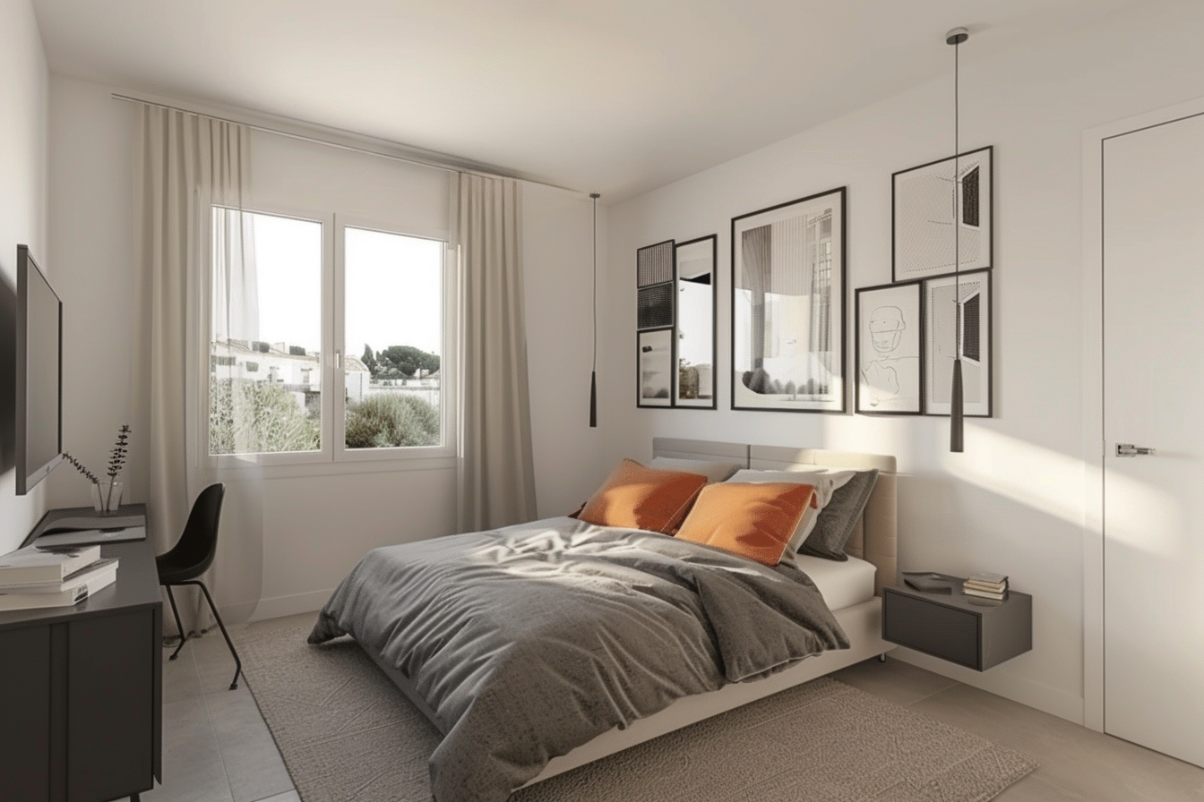 Appartements lumineux et modernes, de 2 à 4 pièces, éligibiles à la TVA réduite, idéalement situés à Floirac.