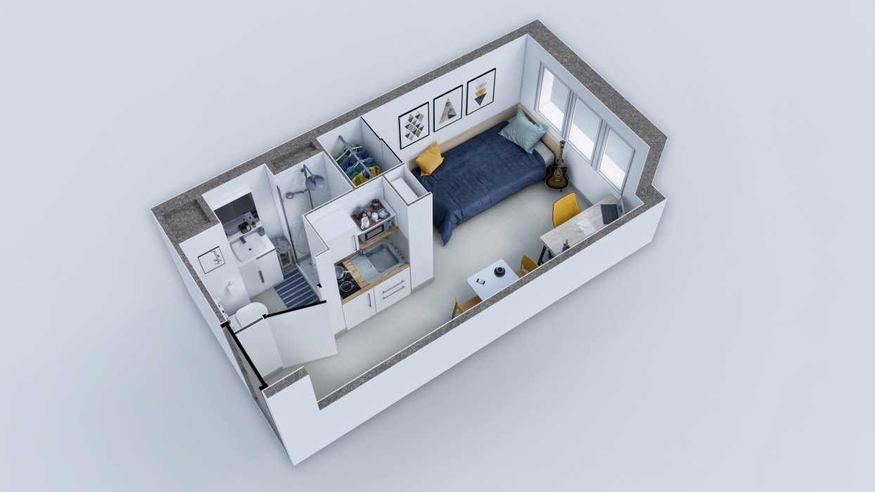 Au pied des transports, vivez entre études et loisirs à Auzeville-Tolosane, studios connectés au cœur académique de Toulouse