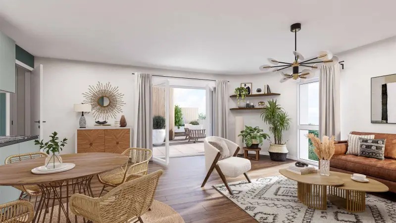 Appartements du T1 au T5 à Bordeaux, à moins de 10 min à vélo de toutes les commodités